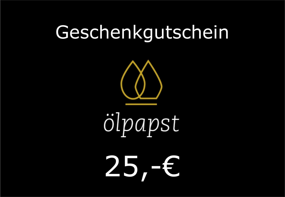 Geschenk-Gutschein 25 €
